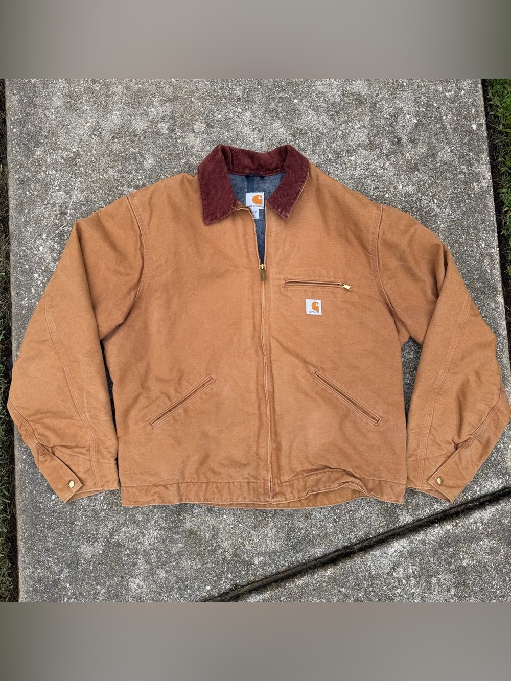 Vintage Carhartt Tan Detroit Jacket